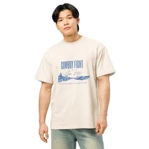 T-shirt boxy Cowboy Fight