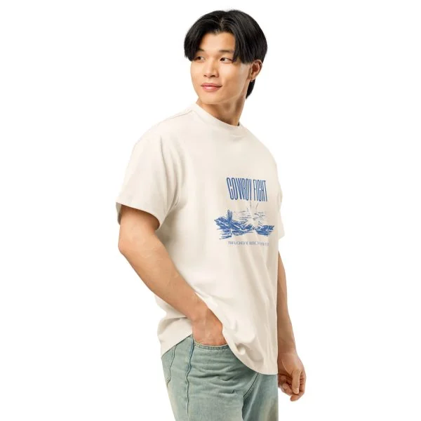 T-shirt boxy Cowboy Fight – Image 2