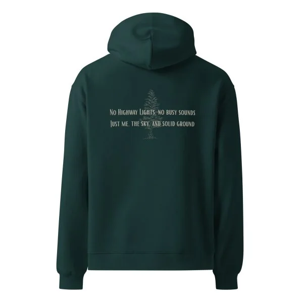 Hoodie Oversize Solid Ground – Image 4