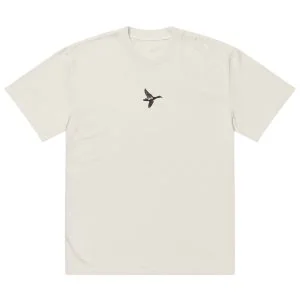 T-shirt oversize délavé Logo