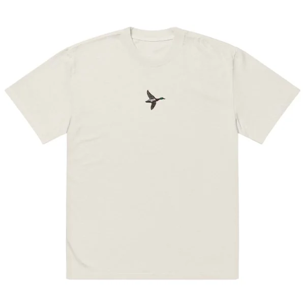 T-shirt oversize délavé Logo